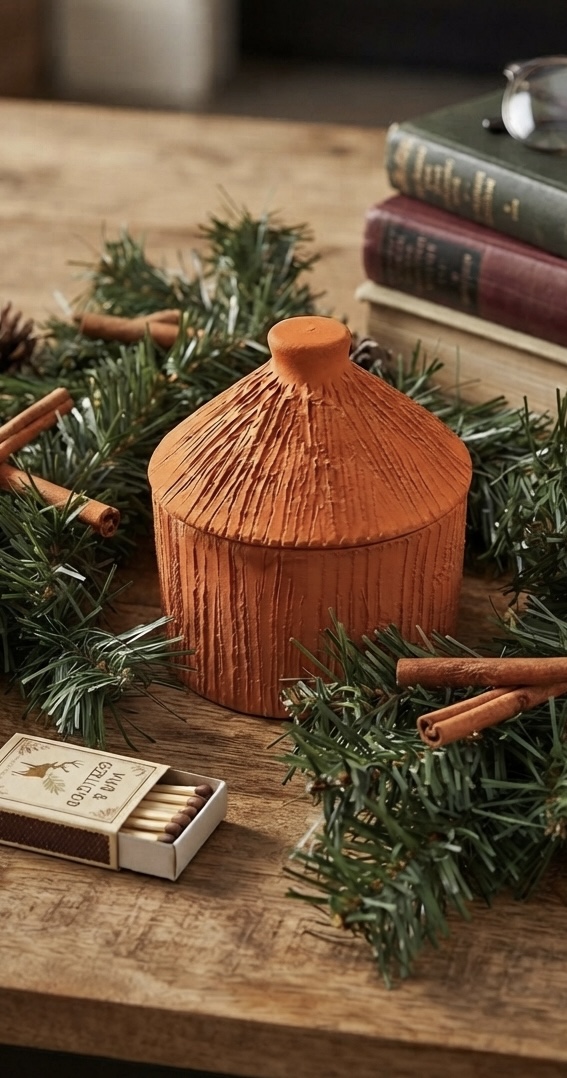 Yume Terracotta Geurkaars